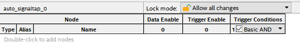 Quartus SignalTap